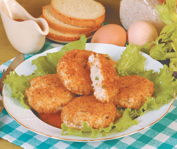 Котлеты с консервой и рисом рецепт