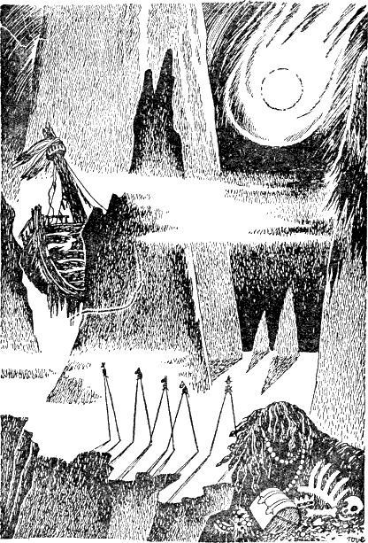 Муми-тролль и комета