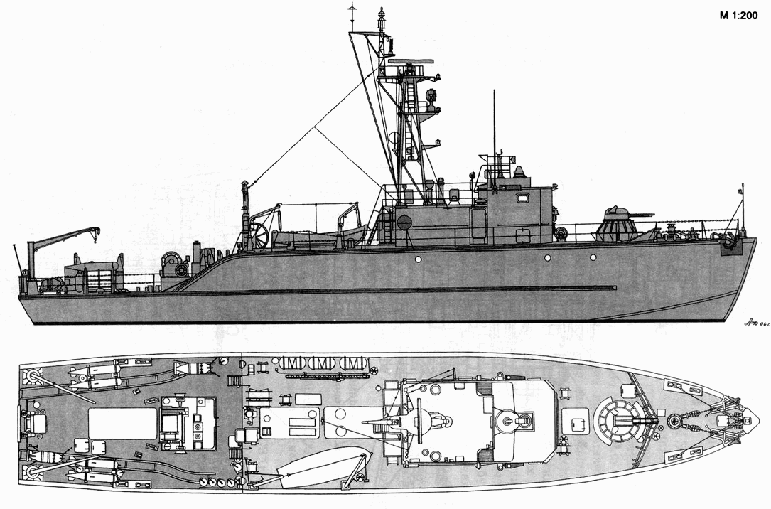 Десантные и минно-тральные корабли. Часть 2
