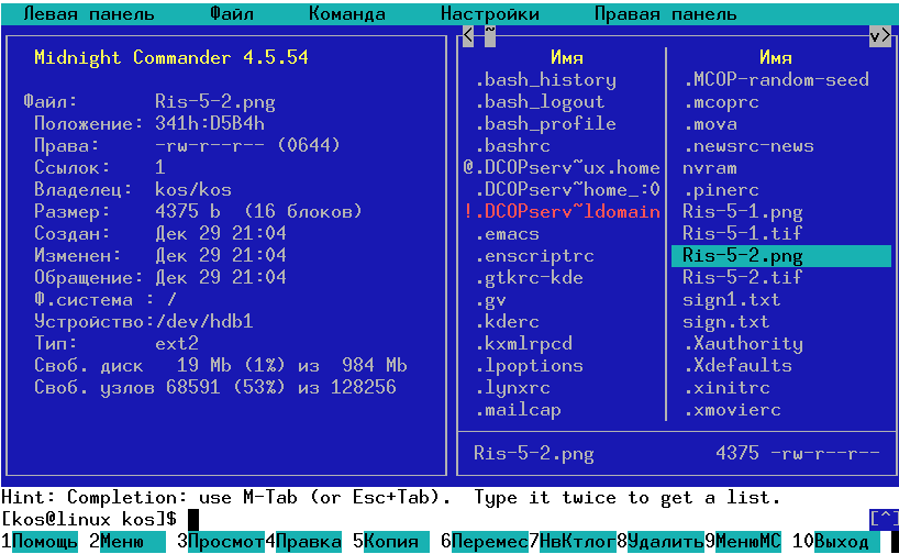 Linux для пользователя