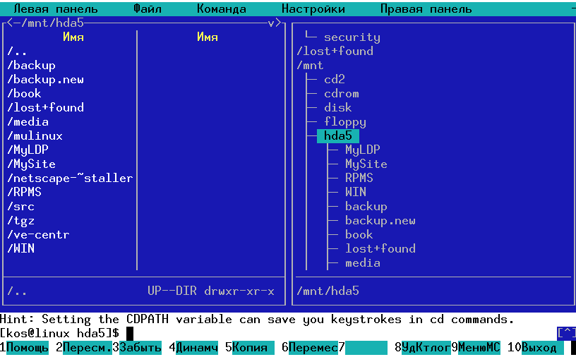 Linux для пользователя