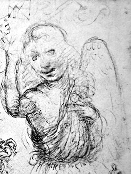 Ангел да винчи. Ангелы леонардо да винчи. Портрет салаи леонардо да винчи. Сфумато леонардо да винчи. Салаи и леонардо да винчи.