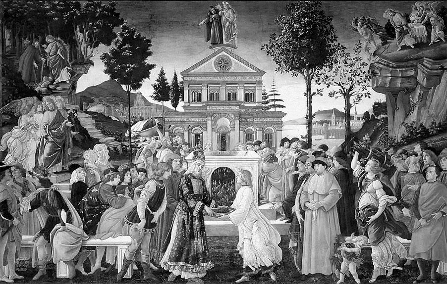 Искушение христа боттичелли сикстинская капелла. Сандро боттичелли искушение христа картина. Боттичелли искушение. Боттичелли искушение. Сандро боттичелли сикстинская капелла.