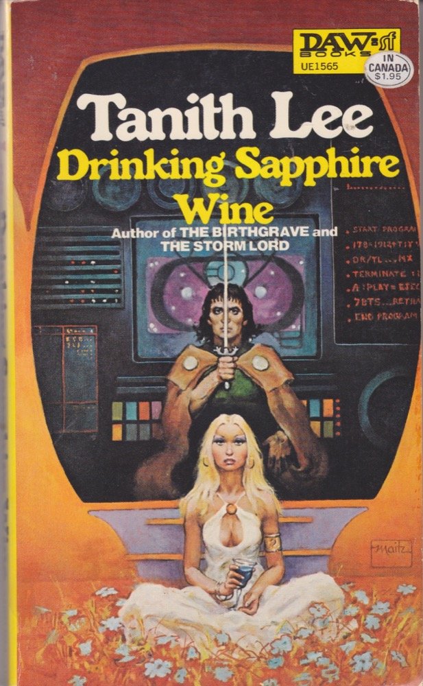 Drinking Sapphire Wine
