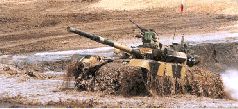 Т-90 Первый серийный российский танк