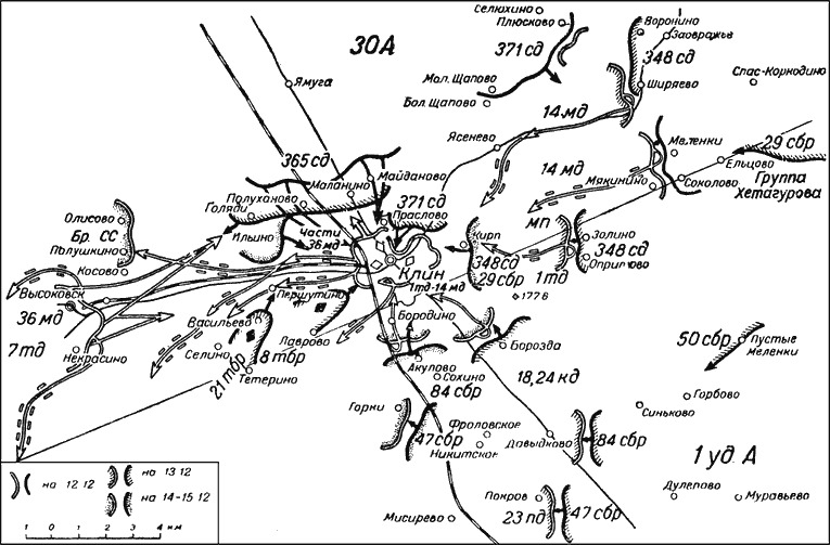 Битва за Москву. Московская операция Западного фронта 16 ноября 1941 г. - 31 января 1942 г