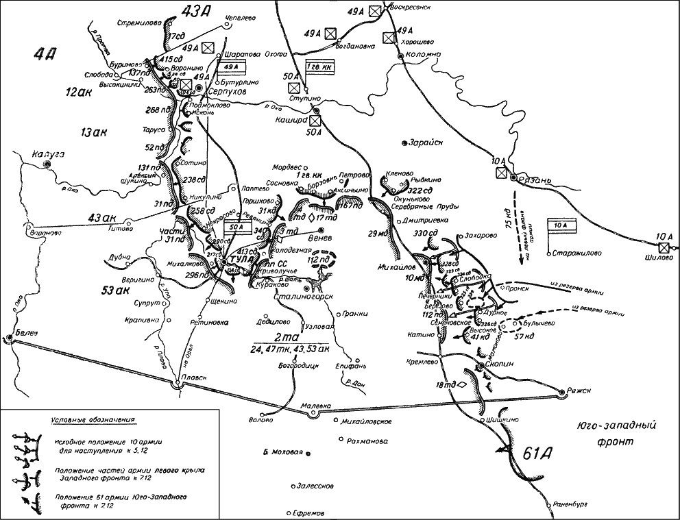 Битва за Москву. Московская операция Западного фронта 16 ноября 1941 г. - 31 января 1942 г