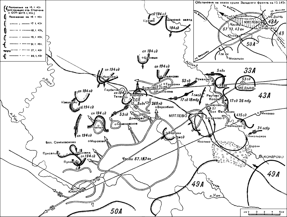 Битва за Москву. Московская операция Западного фронта 16 ноября 1941 г. - 31 января 1942 г