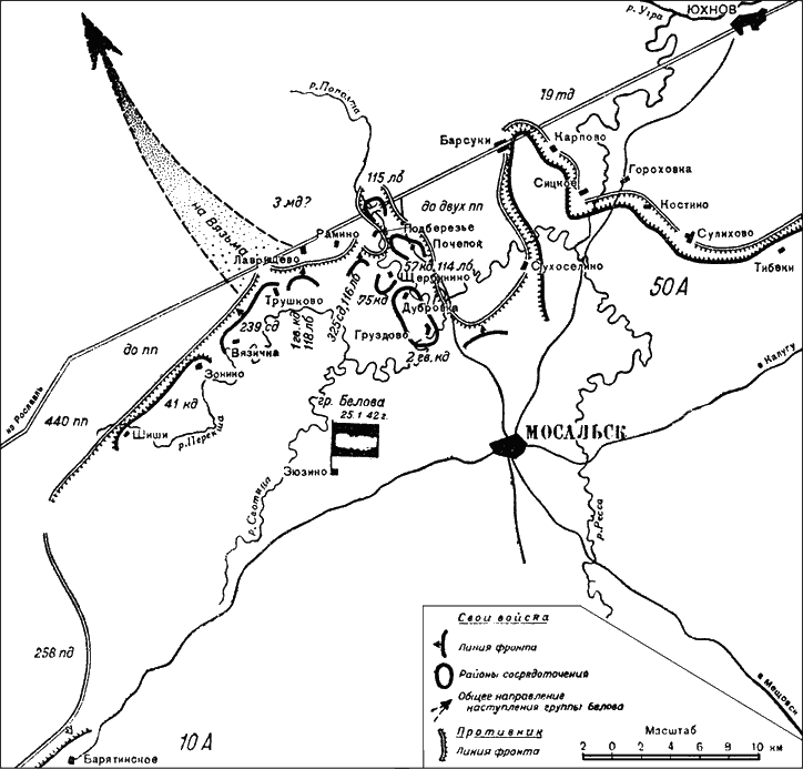 Битва за Москву. Московская операция Западного фронта 16 ноября 1941 г. - 31 января 1942 г